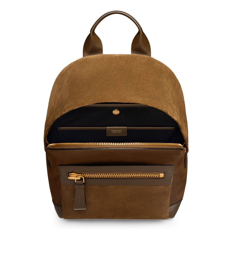 SUEDE BUCKLEY BACKPACK