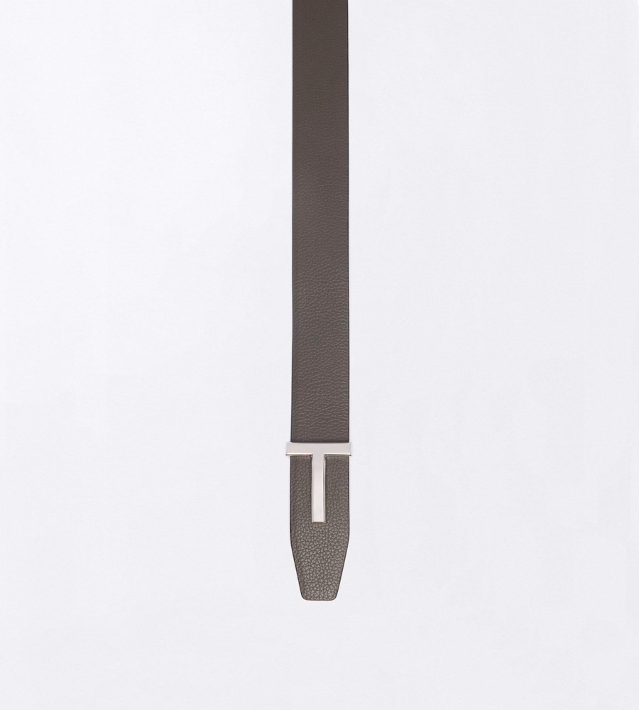 GRAIN LEATHER T ICON BELT