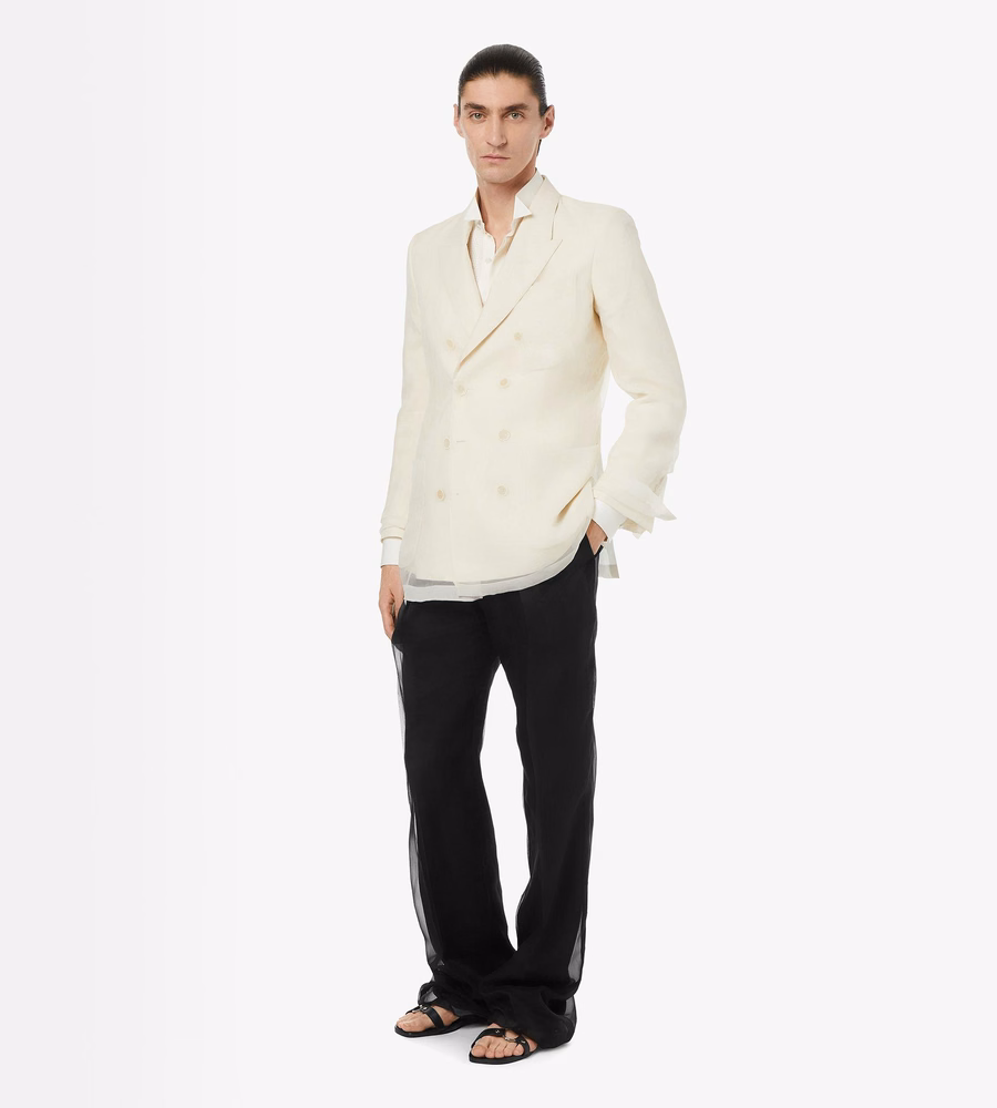 WASHED CHIFFON EVENING JACKET