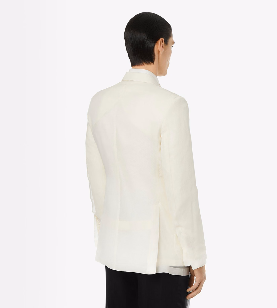 WASHED CHIFFON EVENING JACKET