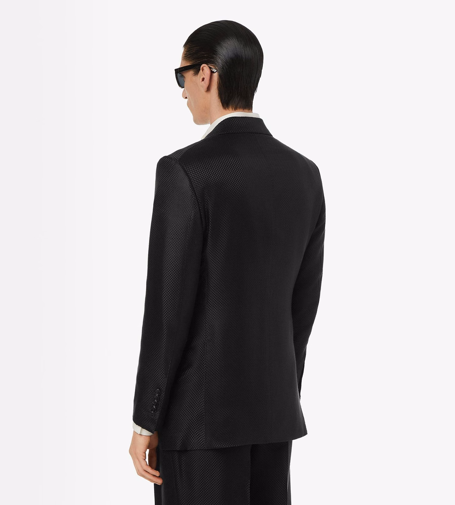 SILK GRAND HOPSACK JACKET