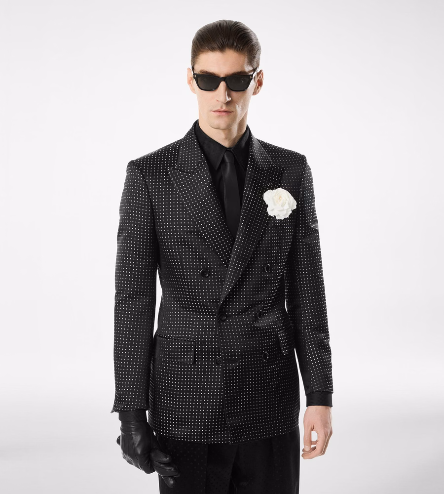 DUCHESSE POLKA DOT JACQUARD JACKET