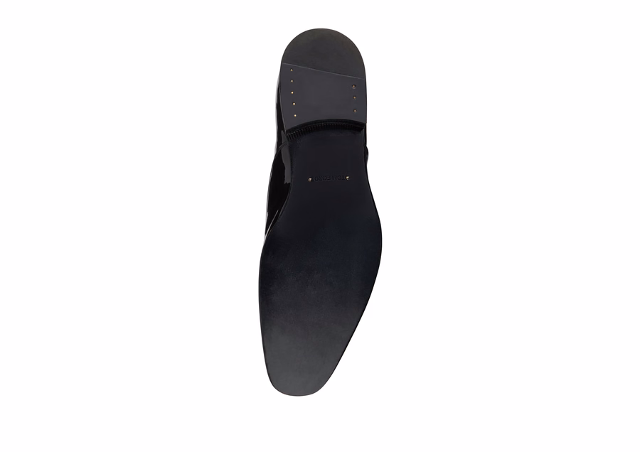 PATENT LEATHER EDGAR EVENING LACE UP