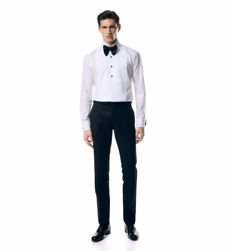 PATENT LEATHER EDGAR EVENING LACE UP