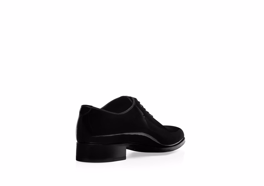 PATENT LEATHER ELKAN LACE UP
