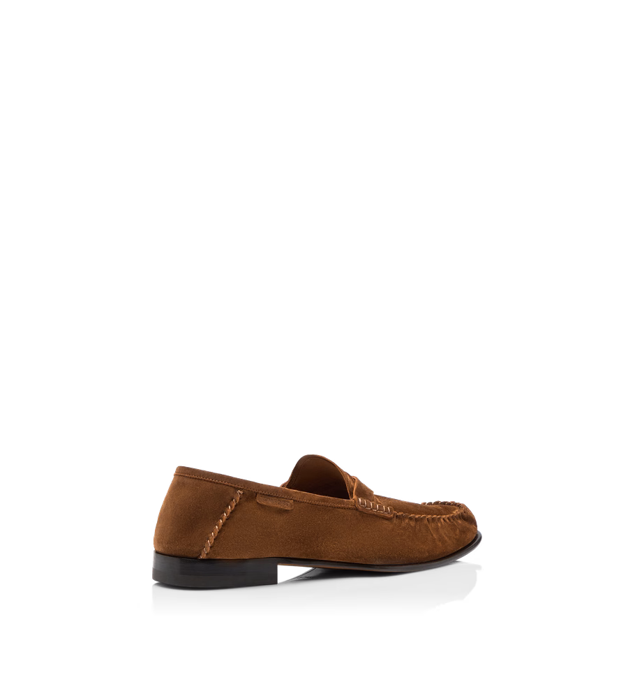 SUEDE TWISTED BAND RIPLEY LOAFER