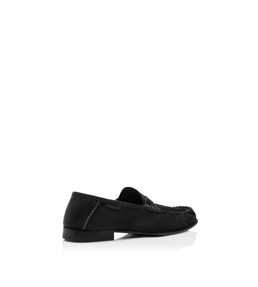 SUEDE TWISTED BAND RIPLEY LOAFER