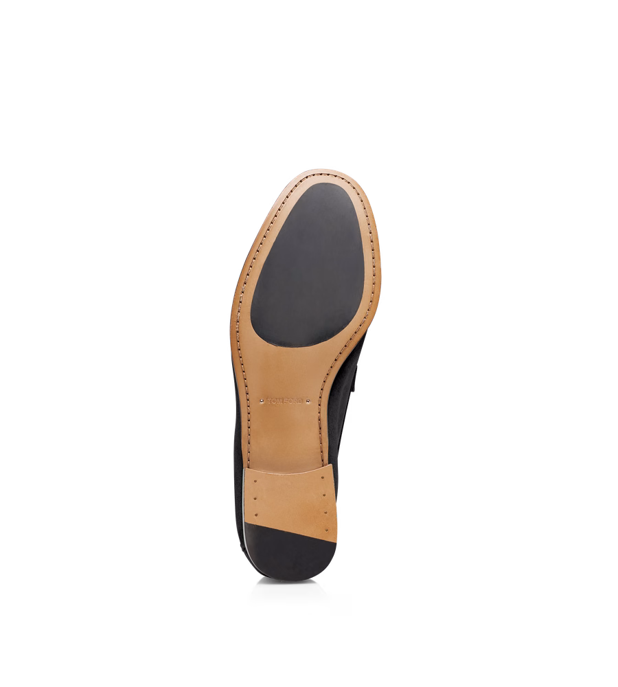 SUEDE TWISTED BAND RIPLEY LOAFER