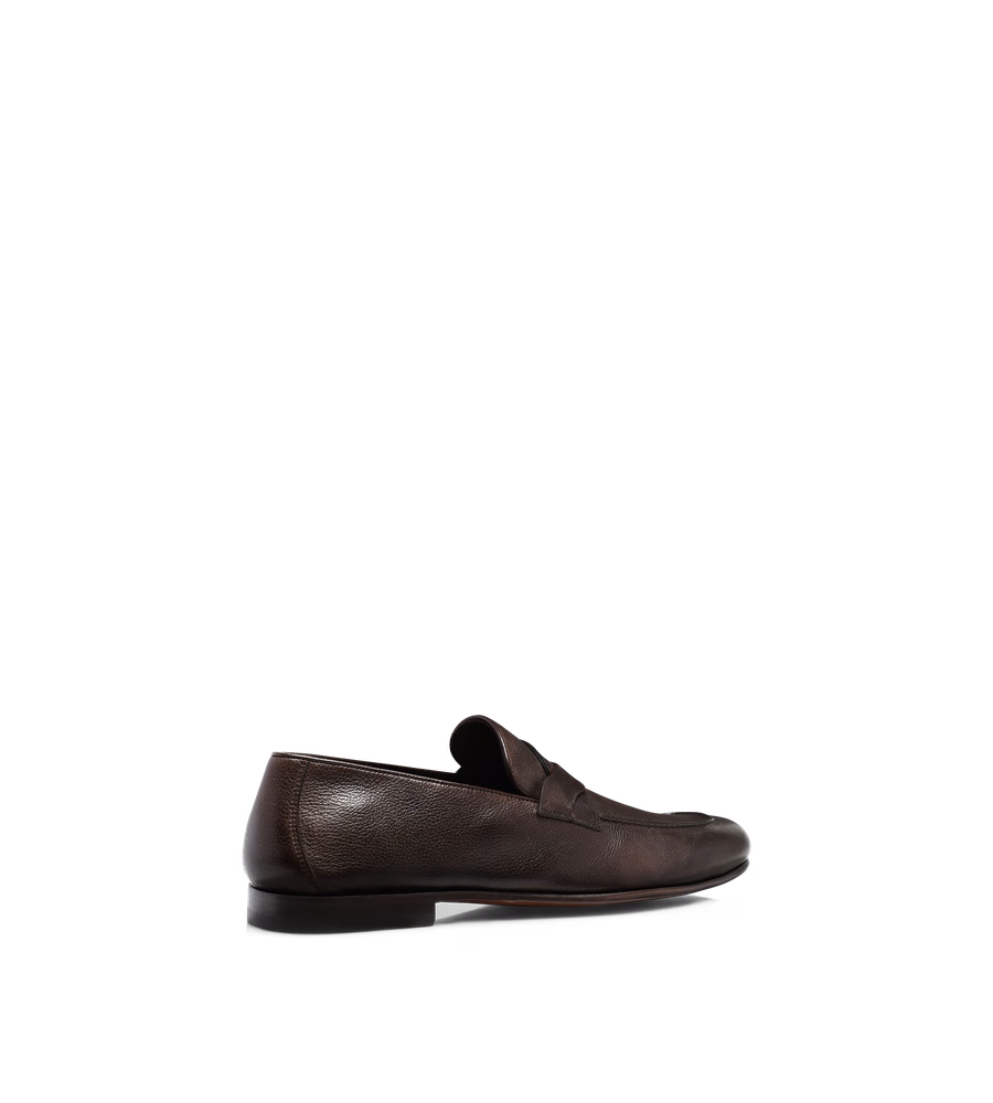 SOFT SUPPLE LEATHER GIGI TWISTED BAND LOAFER