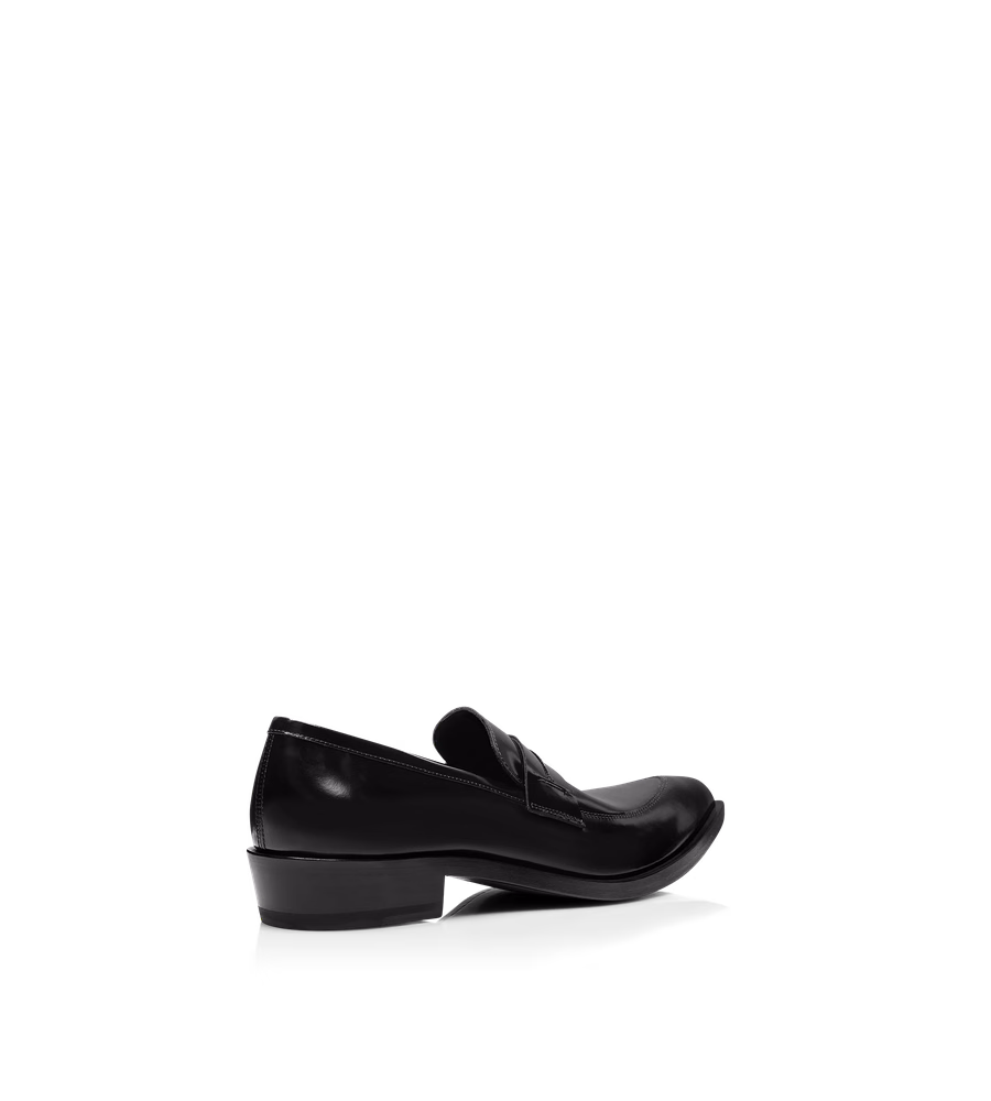BRUSHED LEATHER LOAFER