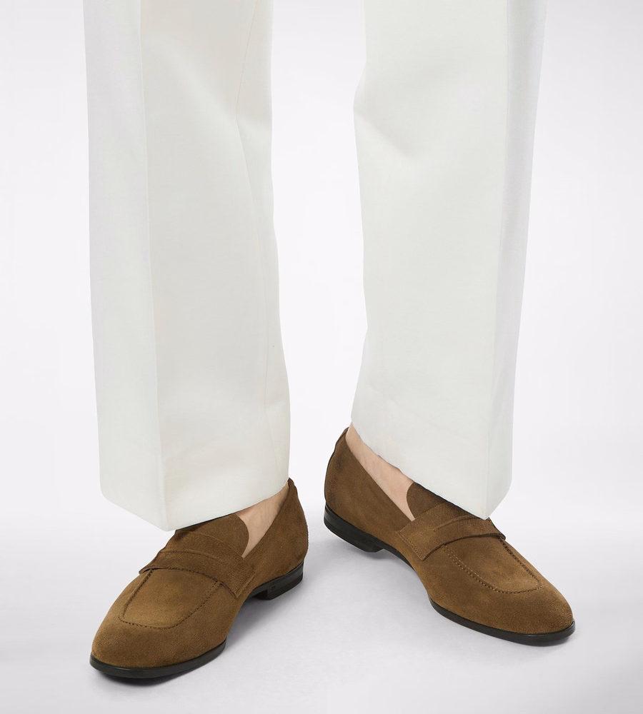 SUEDE SEAN PENNY LOAFER