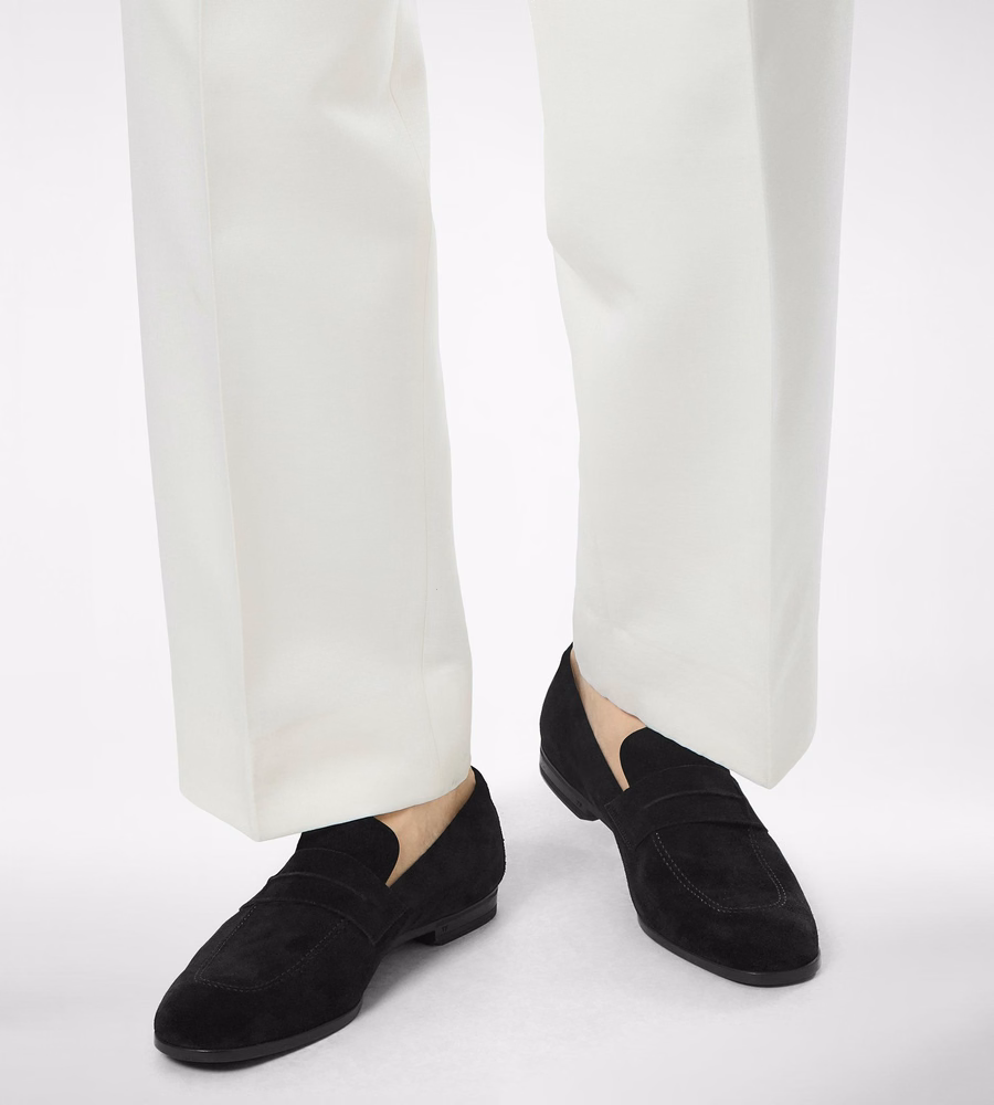 SUEDE SEAN PENNY LOAFER