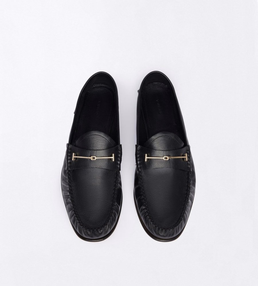 SUPPLE LEATHER DOUBLE T HARDWARE RIPLEY LOAFER
