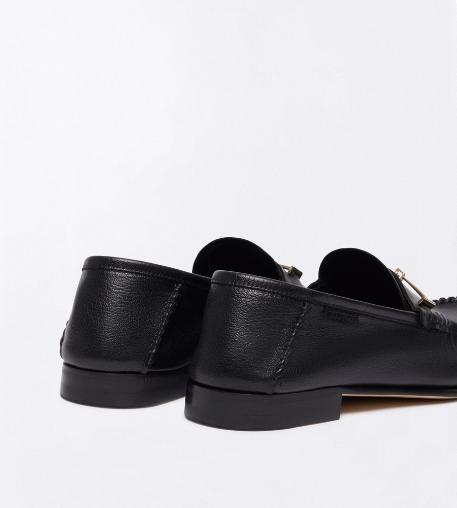 SUPPLE LEATHER DOUBLE T HARDWARE RIPLEY LOAFER