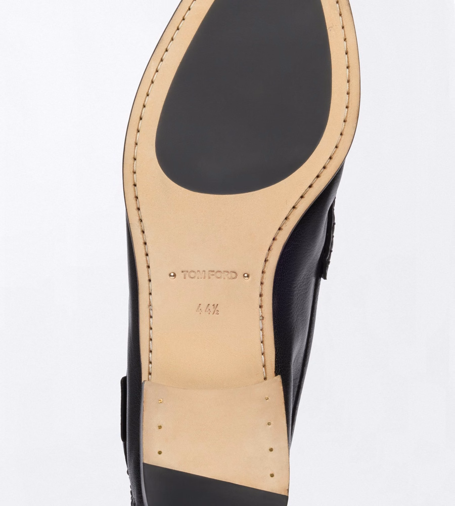 SUPPLE LEATHER DOUBLE T HARDWARE RIPLEY LOAFER