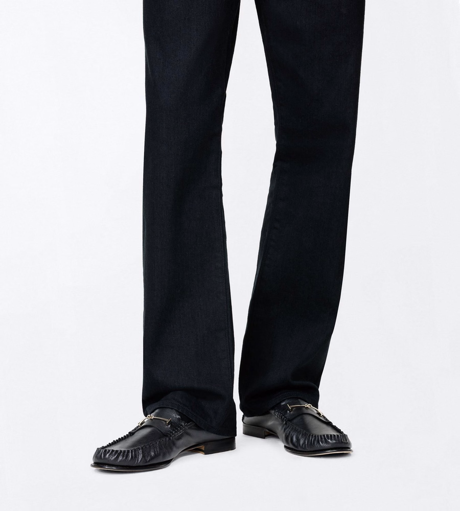SUPPLE LEATHER DOUBLE T HARDWARE RIPLEY LOAFER