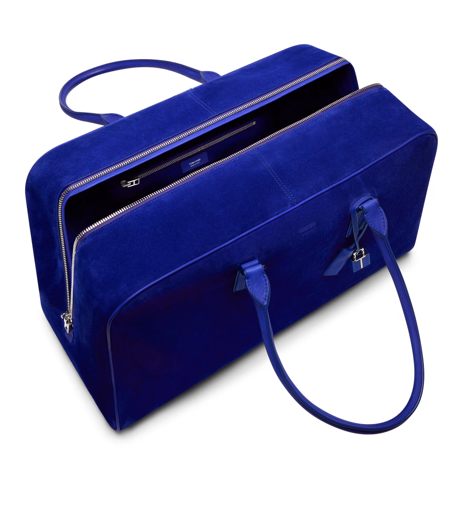 SUEDE BOWLING BAG