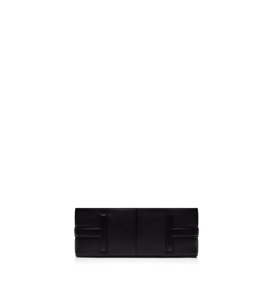 NATURAL LEATHER NORTH SOUTH TOTE