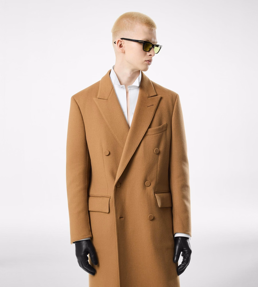 WOOL CASHMERE DOUBLE SPLITTABLE COAT