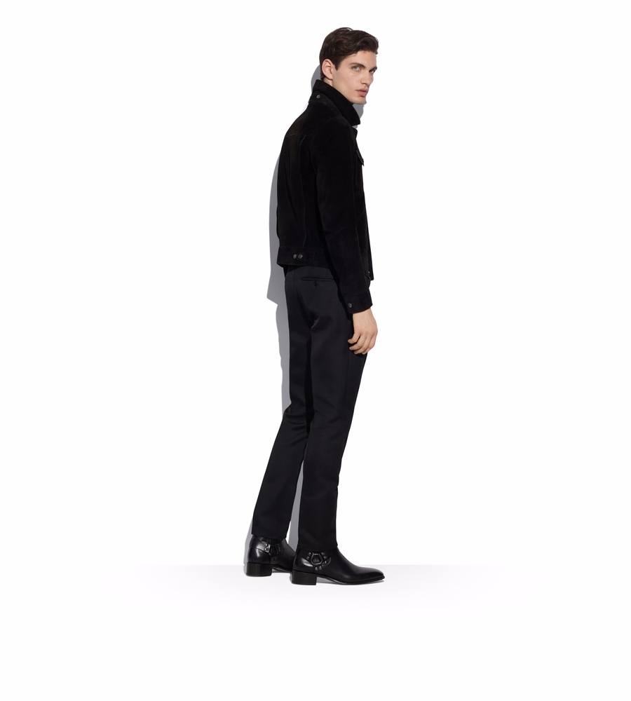 CASHMERE SUEDE WESTERN JACKET