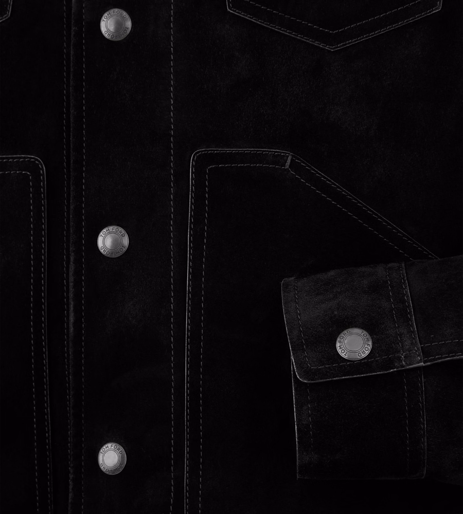 CASHMERE SUEDE WESTERN JACKET