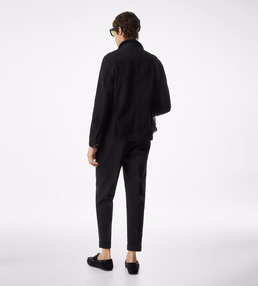 LIGHT SUEDE OUTERSHIRT