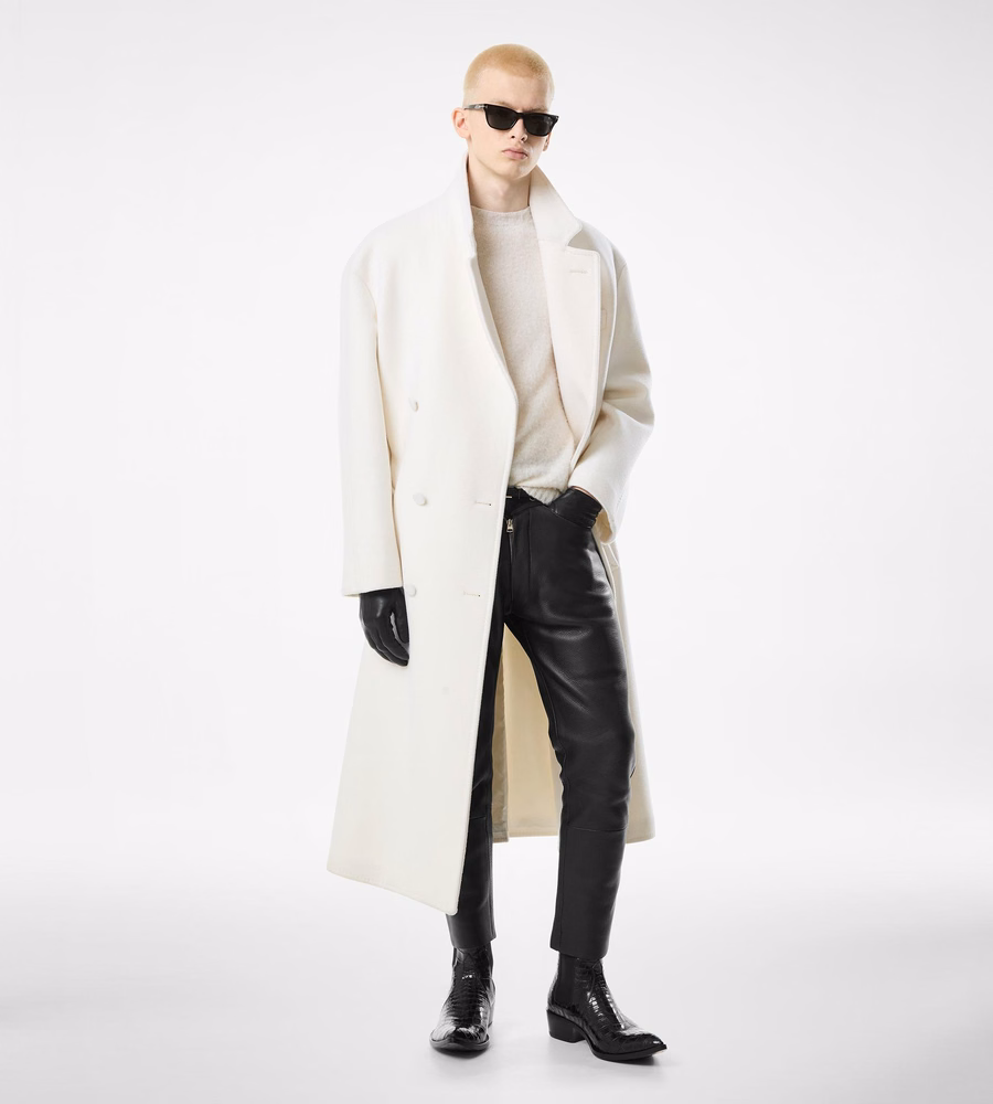 DOUBLE SPLITTABLE CASHMERE OVERCOAT