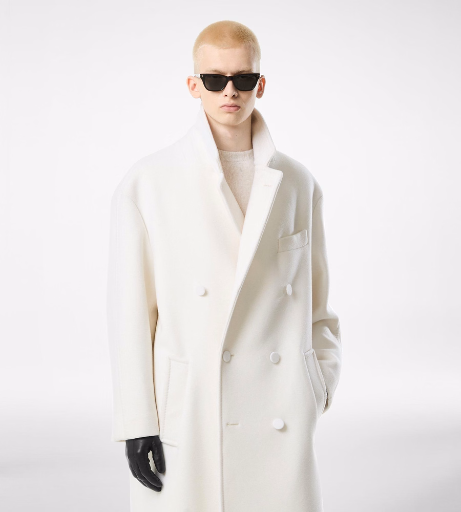 DOUBLE SPLITTABLE CASHMERE OVERCOAT