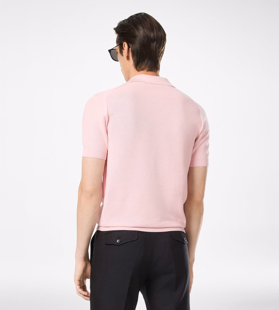 SILK COTTON PIQUET POLO