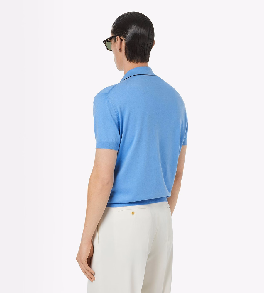 COTTON SILK TIPPING POLO