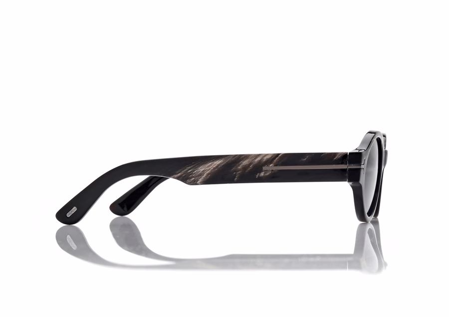 OVAL HORN SUNGLASSES