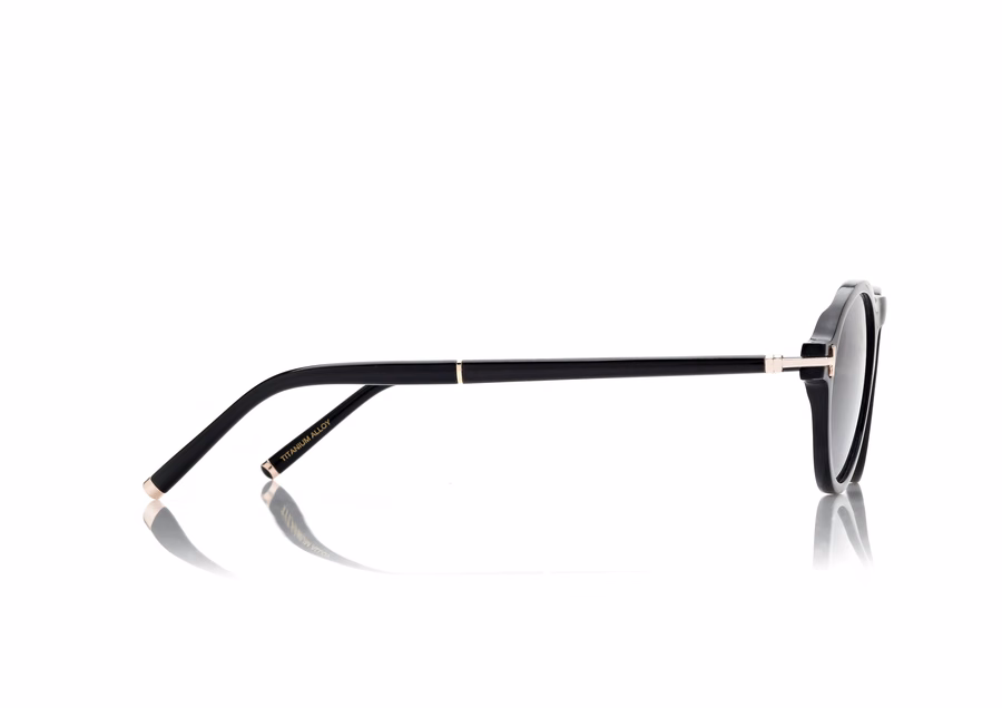 ROUND HORN SUNGLASSES