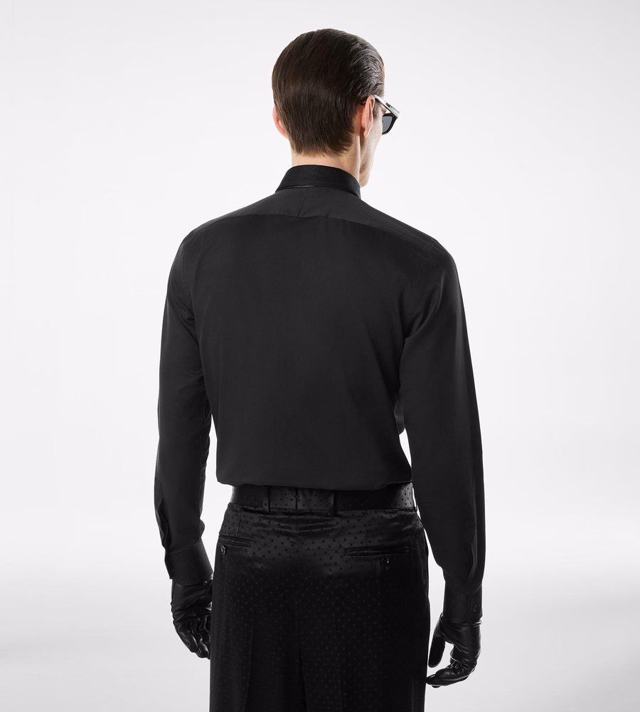 COTTON SILK CLASSIC FIT SHIRT