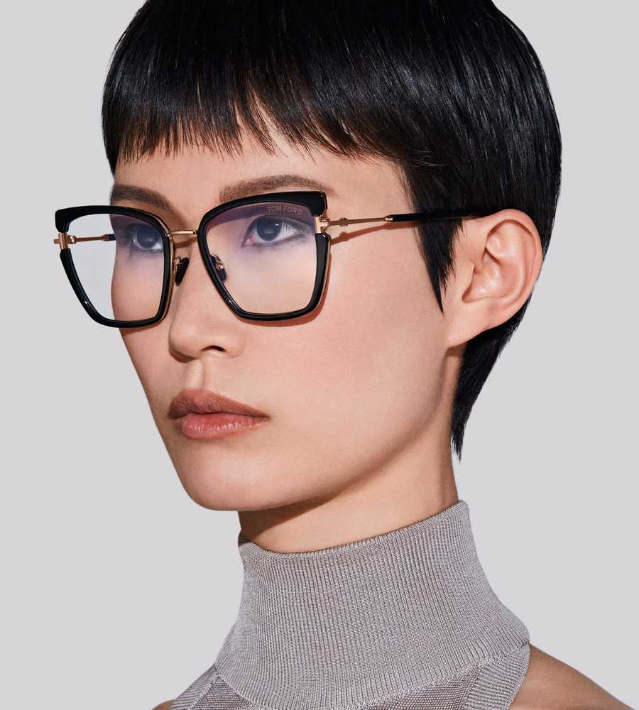 BLUE BLOCK BUTTERFLY OPTICALS