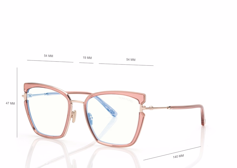 BLUE BLOCK BUTTERFLY OPTICALS