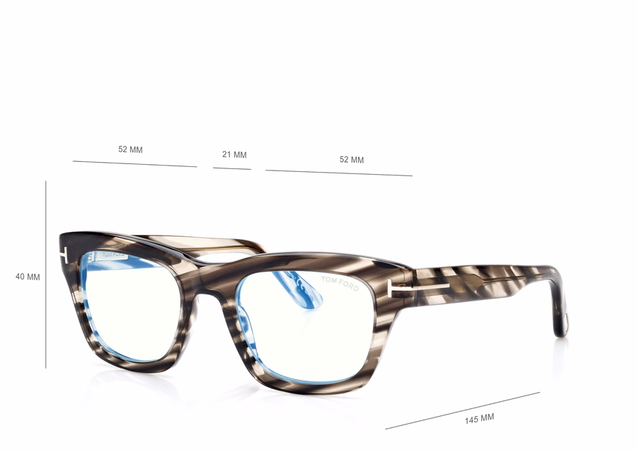 BLUE BLOCK RECTANGULAR OPTICALS