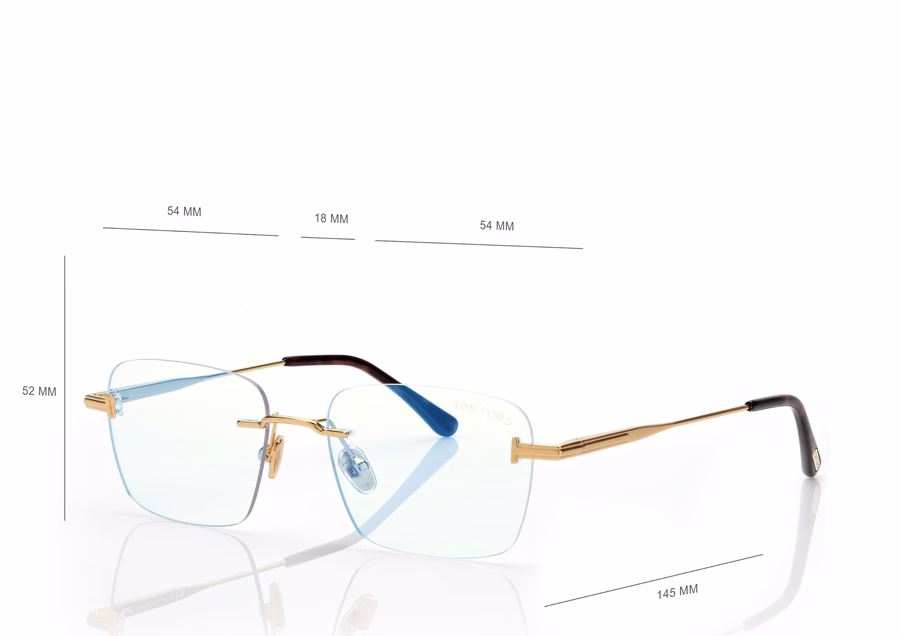 BLUE BLOCK RECTANGULAR OPTICALS
