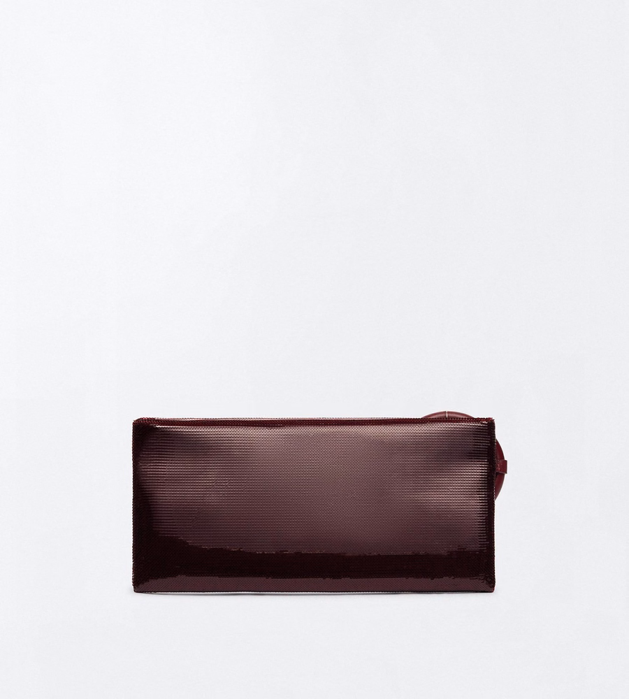SEQUIN EMBROIDERY AURA CLUTCH