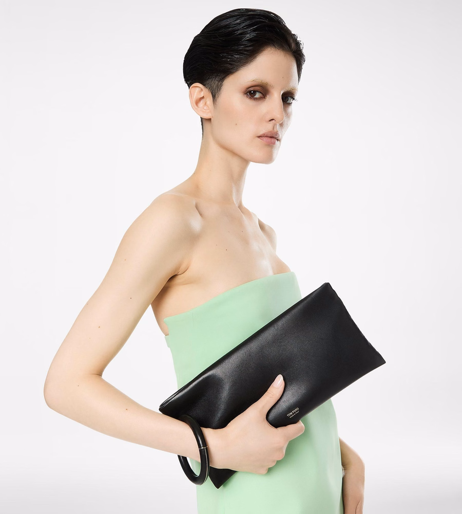 NAPPA LEATHER AURA CLUTCH