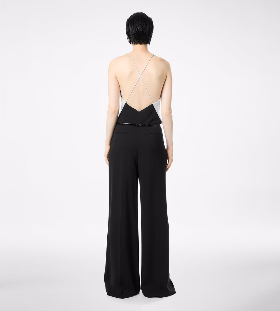 DOUBLE GEORGETTE STRETCH CAMISOLE JUMPSUIT