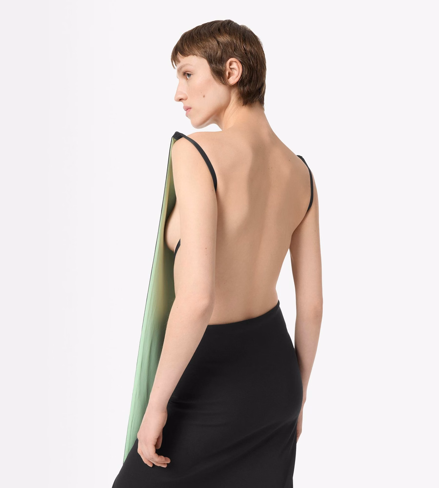 IMPOSSIBLE INFINITY BACKLESS EVENING DRESS