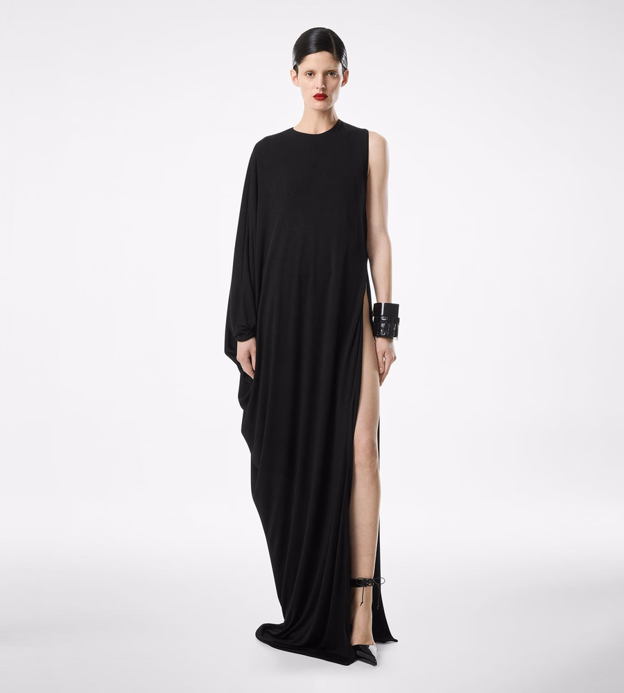 CREPE JERSEY EVENING DRESS