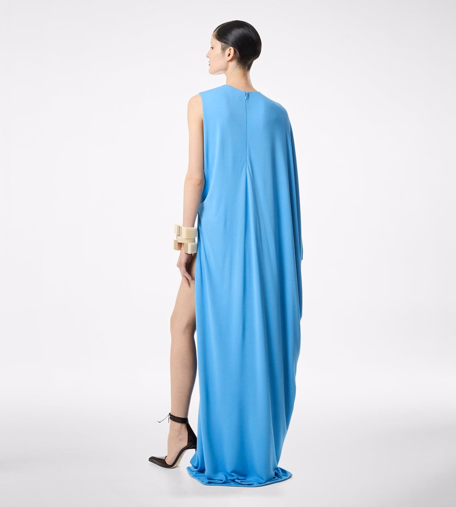 CREPE JERSEY EVENING DRESS