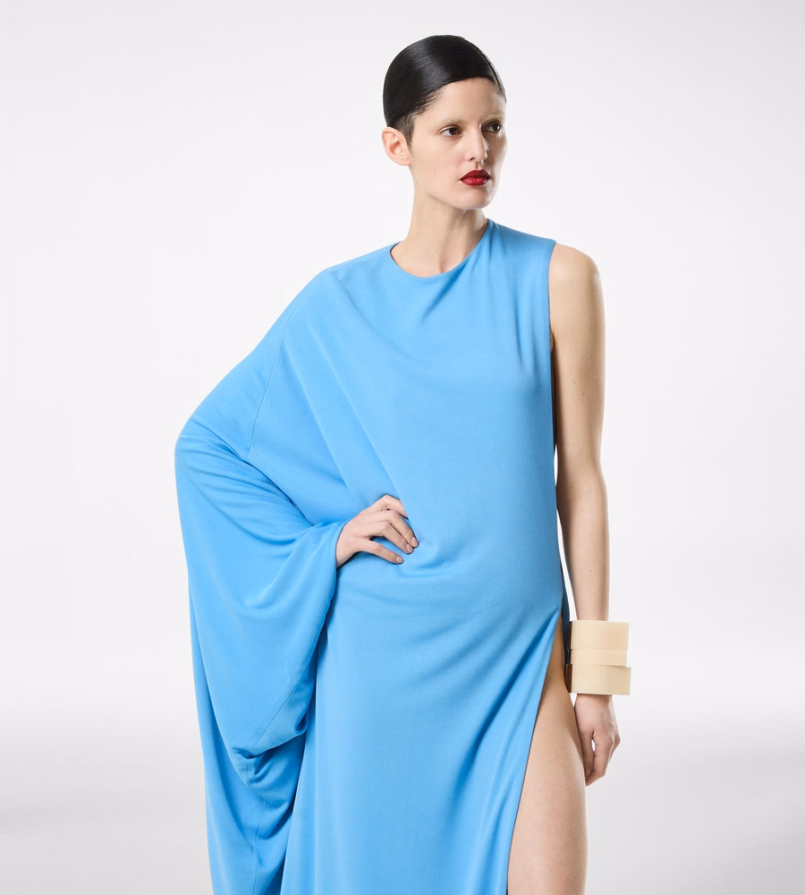 CREPE JERSEY EVENING DRESS