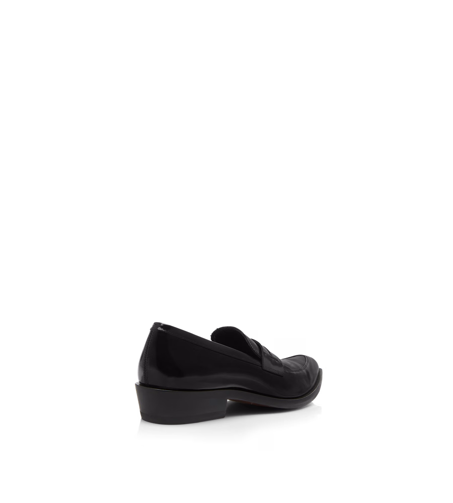 BRUSHED LEATHER EVA LOAFER