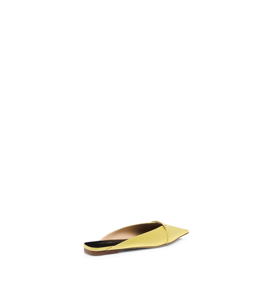 SATIN JULIANNE MULE