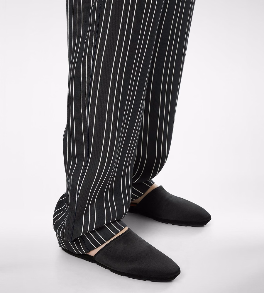 SATIN SLIPPERS