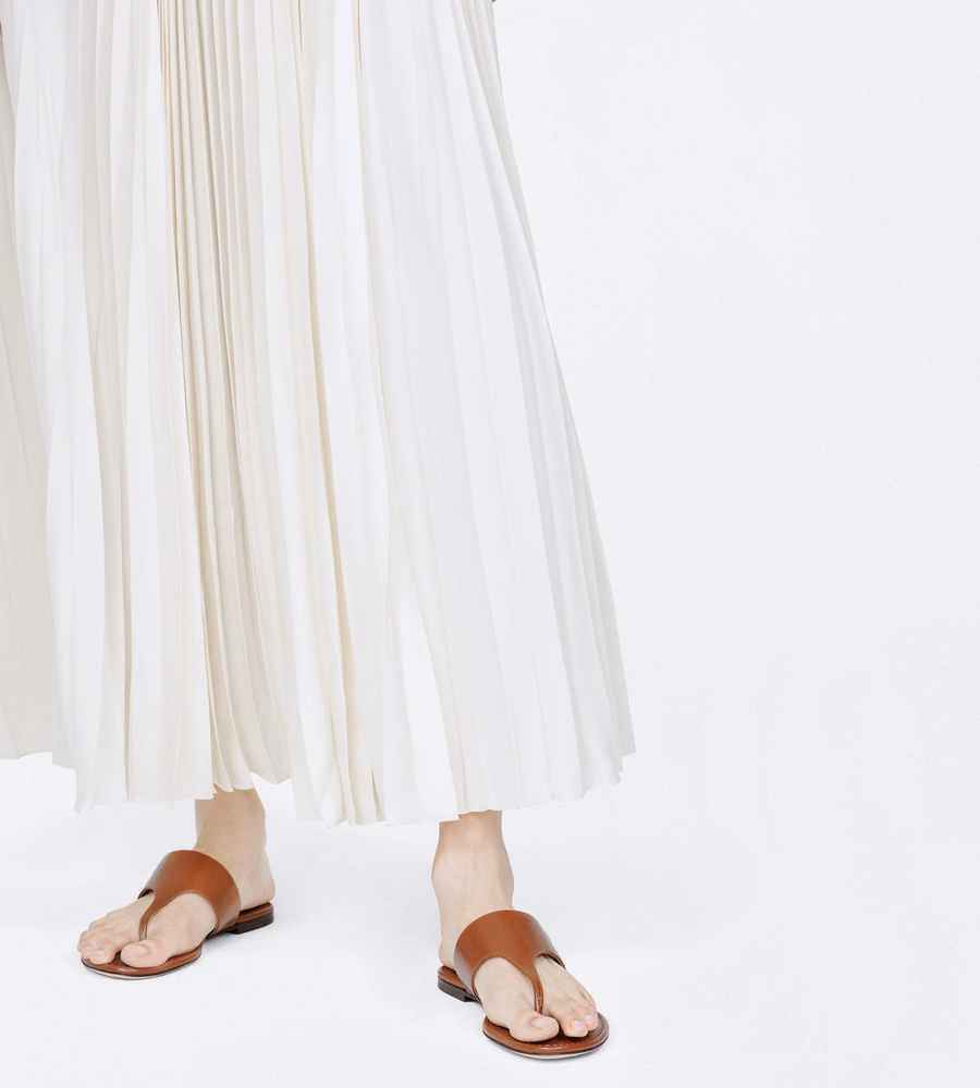 LEATHER LINA THONG SANDAL
