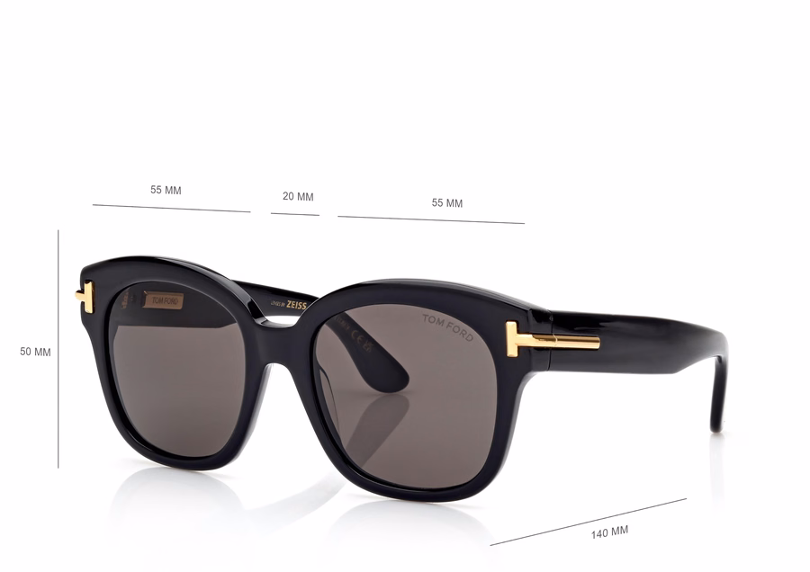 ICON OVERSIZED SQUARE SUNGLASSES
