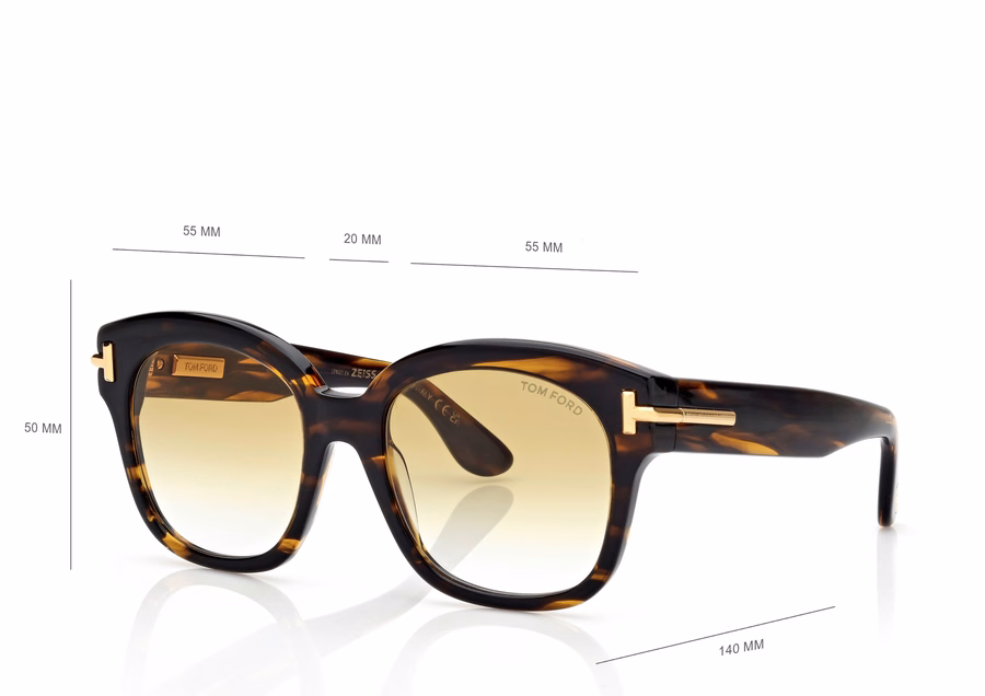 ICON OVERSIZED SQUARE SUNGLASSES